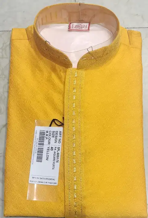 Kurta Pyjama sets spl-685 size 36-42  uploaded by SATGURU GARMENTS INDIA PRIVATE LIMITED  on 8/10/2023
