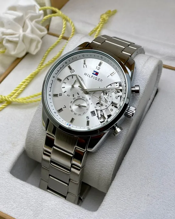 Tommy Hilfiger men's High quality chronograph working 1300 Free shipping with brandbox uploaded by business on 8/10/2023