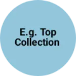 Business logo of e.g. top collection