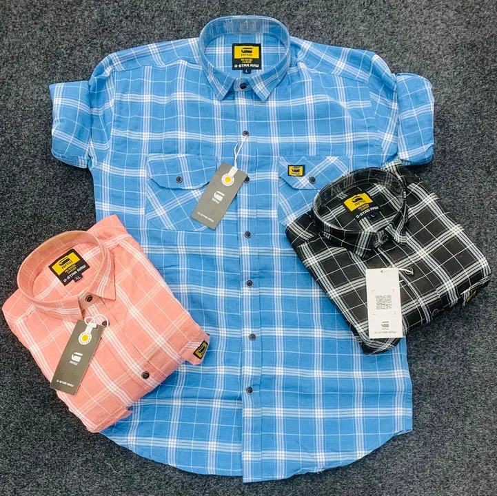G star cargo double pocket shirt premi showroom artical , website- https://pantherstore.design.blog/ uploaded by Panth_manufracture.ltd on 8/10/2023
