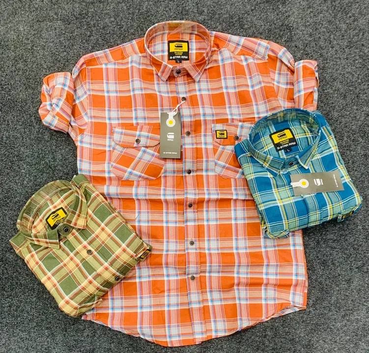 G star cargo double pocket shirt premi showroom artical , website- https://pantherstore.design.blog/ uploaded by Panther garments - manufacturing  on 8/10/2023
