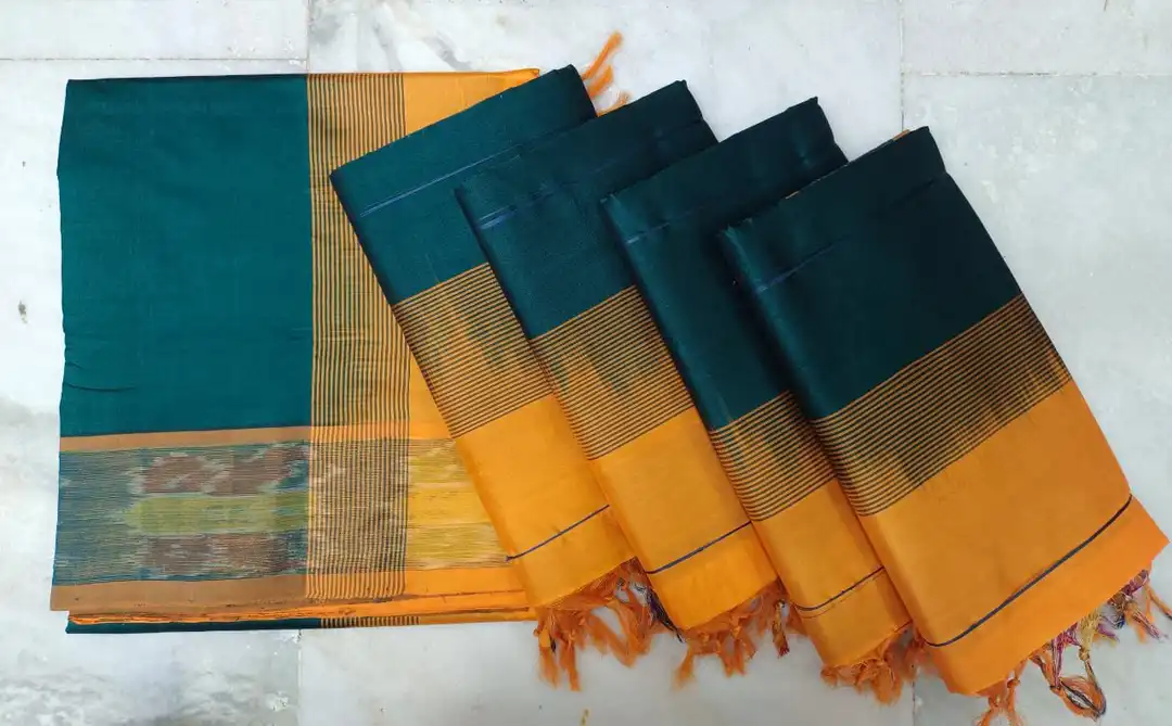 Pochampally silk saree uploaded by Maa ahilya saree suit centre on 8/10/2023