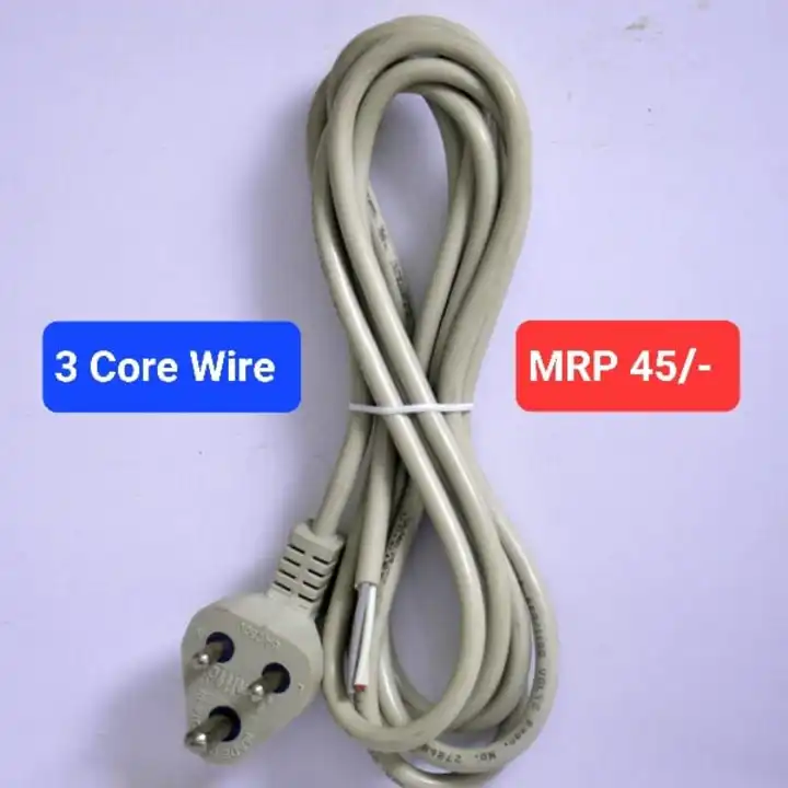 3Core Wire  uploaded by Spare Part Wala on 8/10/2023