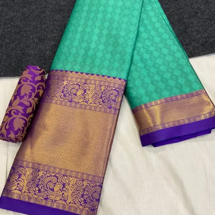 Aurai cotton silk saree  uploaded by SS fashion world on 8/10/2023
