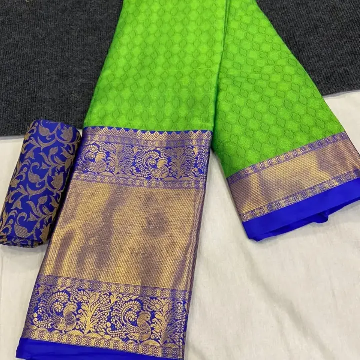 Aurai cotton silk saree  uploaded by SS fashion world on 8/10/2023