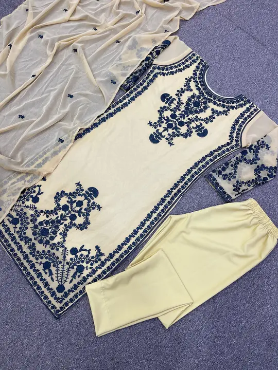 Top bottom dupatta  uploaded by Taha fashion from surat on 8/10/2023