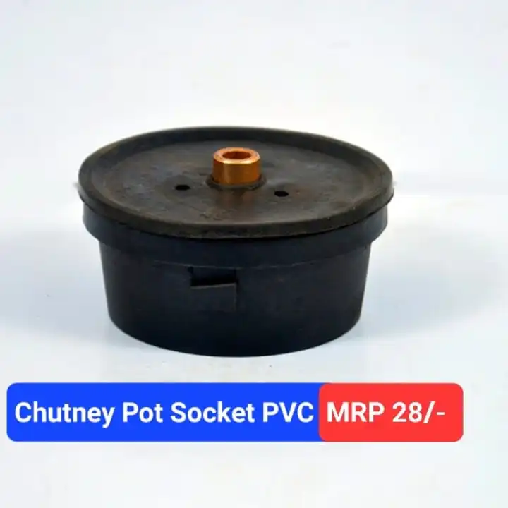 Chutney Pot Socket PVC uploaded by Spare Part Wala on 8/10/2023