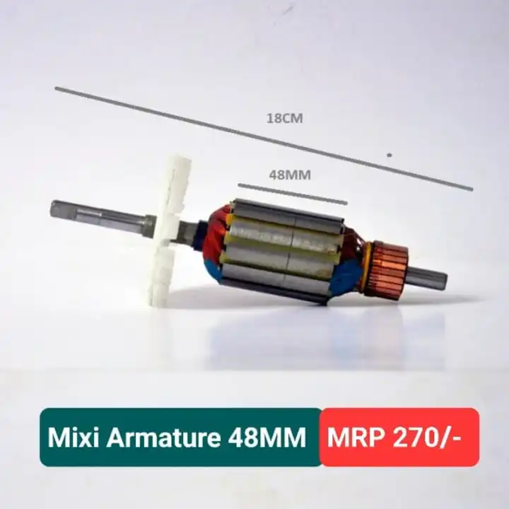 Mixi Armature 4MM uploaded by Spare Part Wala on 8/10/2023