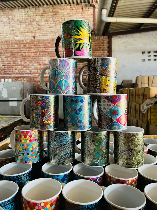 Printed mugs uploaded by business on 8/10/2023
