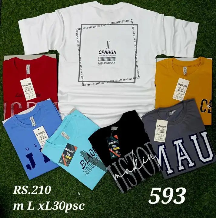 Size=M L xL 30 psc set  t shirt  uploaded by The fashion club  on 8/10/2023