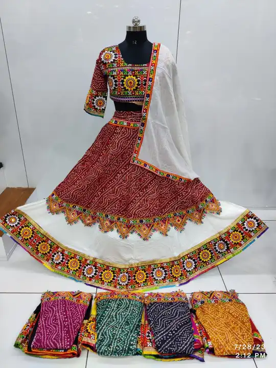 Post image New double lahar lehanga for traditional navratri collection
Check and order it's full stitched lehanga