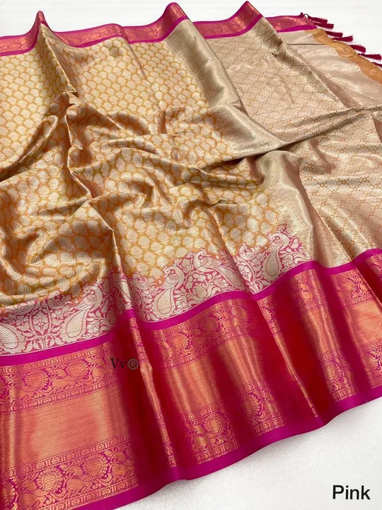 Kanjivaram silk saree  uploaded by business on 8/10/2023