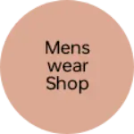 Business logo of Menswear shop
