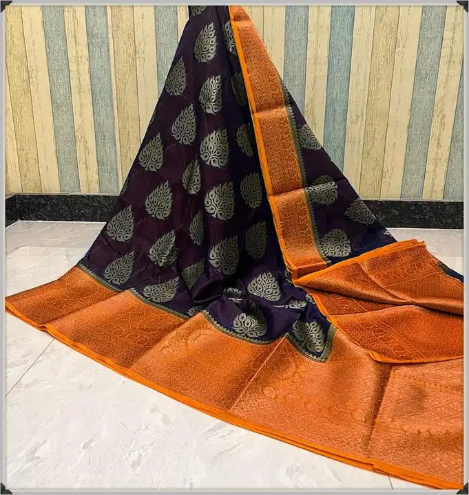 Warm silk saree  uploaded by Mks Creations  on 8/10/2023