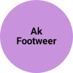 Business logo of Ak footweer