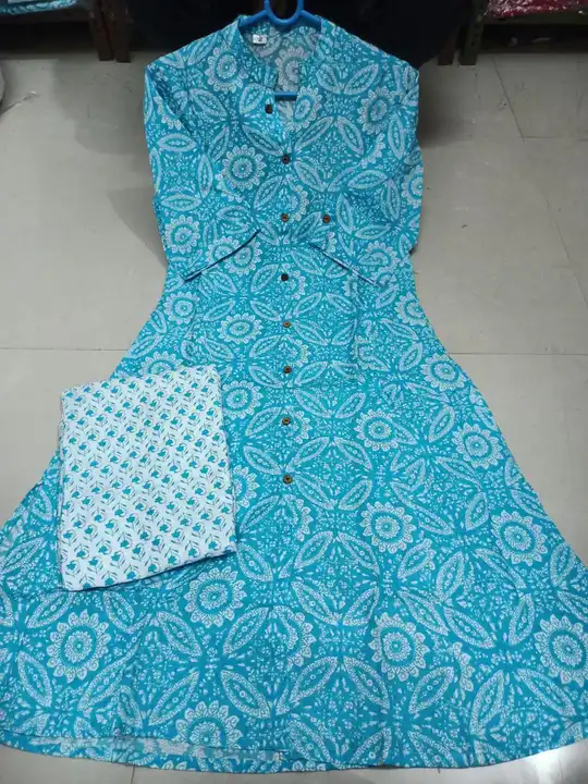 Princes cut kurti with Pant uploaded by TNC & MS on 8/10/2023