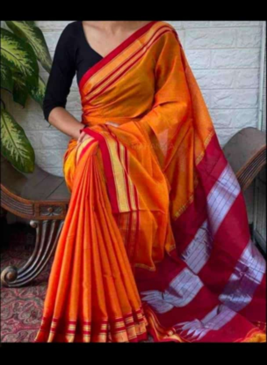 Tana silk saree  uploaded by Ashwini sarees on 8/10/2023