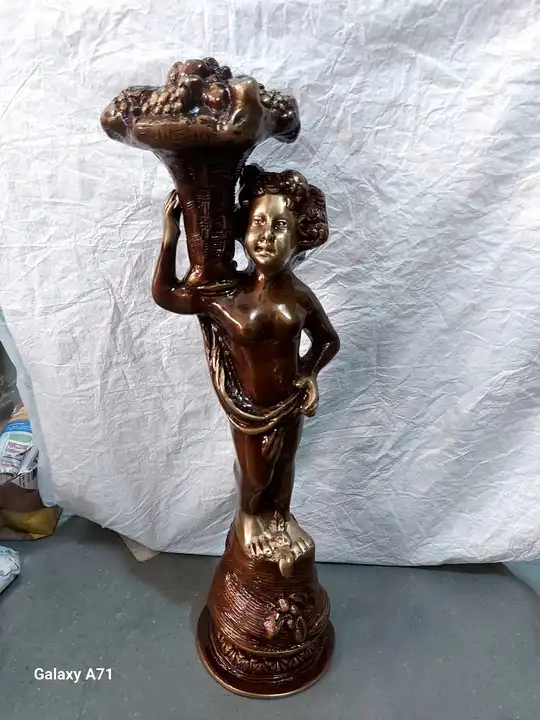 Brass statue  uploaded by Brass and silver plated items on 8/10/2023