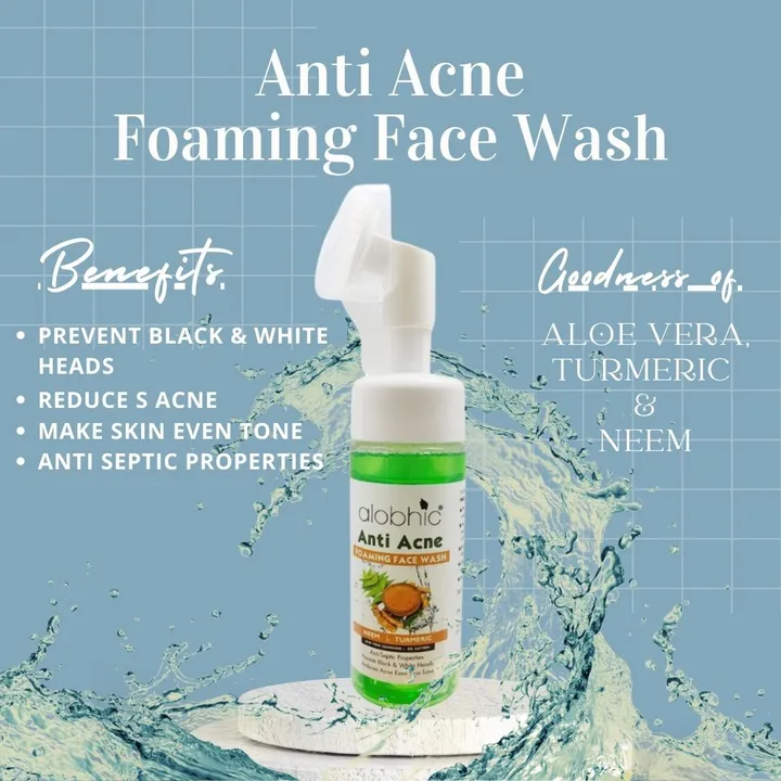 Foaming Face Wash With Brush  uploaded by Alobha Consumer Products Pvt.Ltd on 8/11/2023