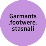 Business logo of Garmants.footwere.stasnali