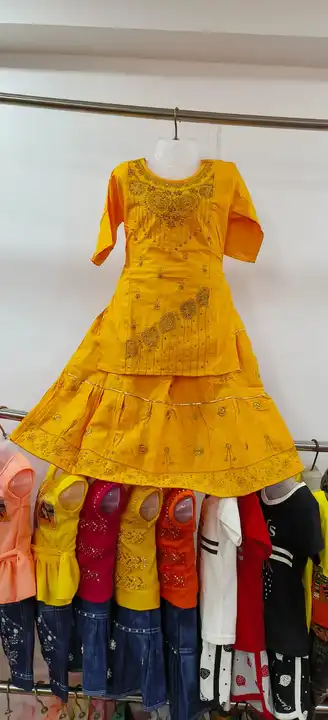 Kurti with skirt set  uploaded by MARUF DRESSES on 8/11/2023
