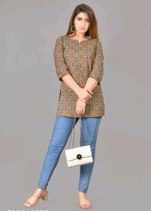 Women shorts kurtis cotton  uploaded by Ravi creation on 8/11/2023