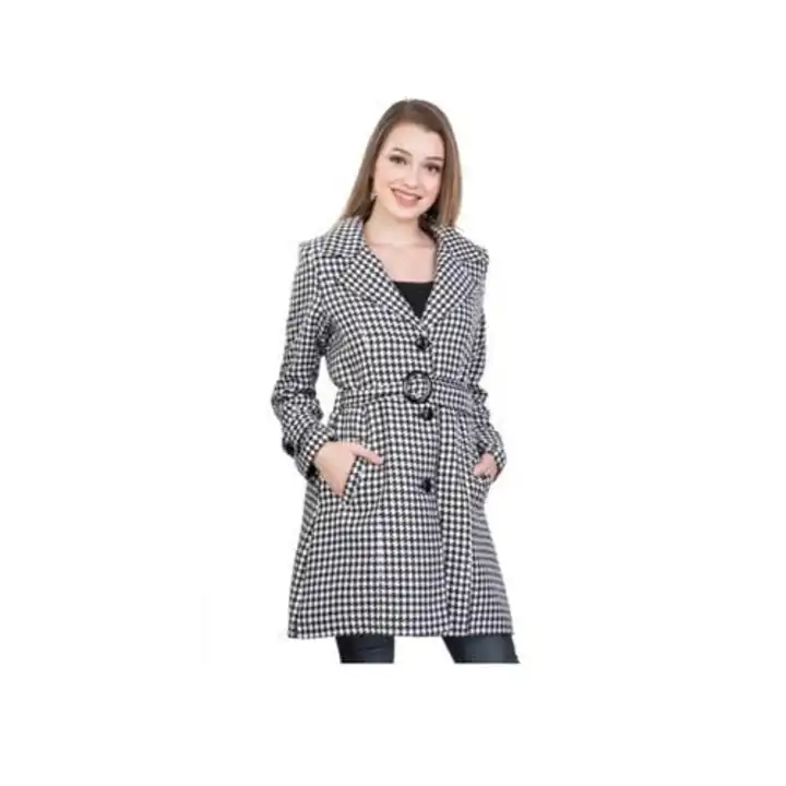 Woolen long coat  uploaded by KR textile sweater manufacture 9872452784 on 8/11/2023