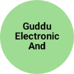Business logo of Guddu electronic and mobile accessories