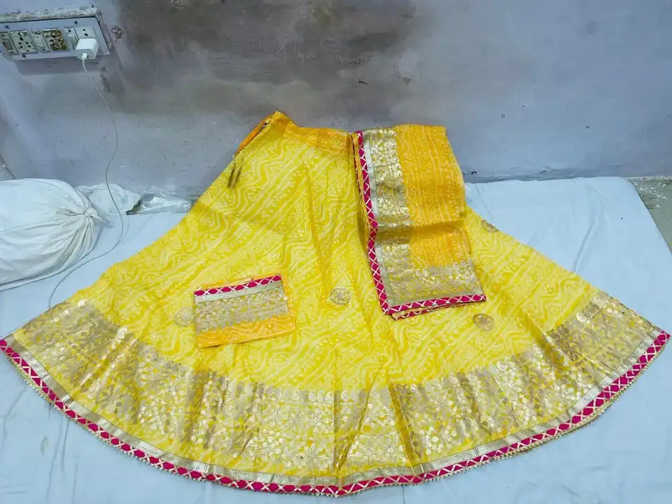 Product uploaded by Jaipuri wholesale gotta patti kurtis nd sarees on 8/11/2023