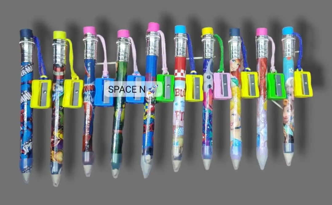 Jumbo pencil with shapner & eraser  uploaded by Space Novelty on 8/11/2023