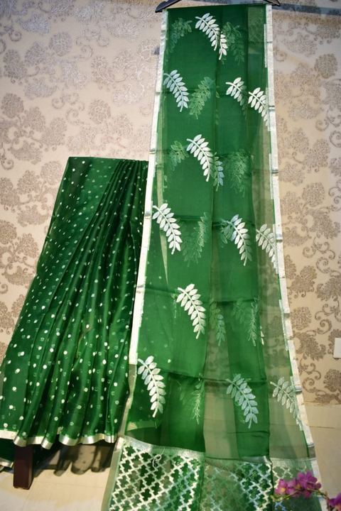 Banarasi Kora Organza Dyble Soft Silk Saree  uploaded by business on 8/11/2023