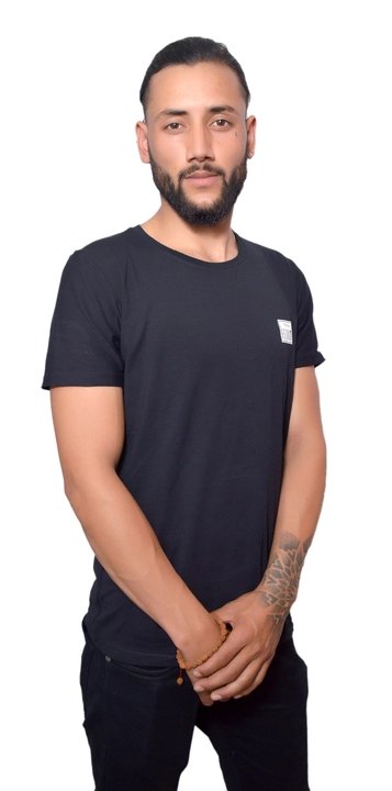 Mens Cotton T Shirt Black uploaded by Modern Choice on 8/11/2023