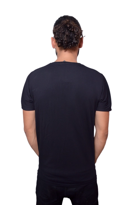 Mens Cotton T Shirt Black uploaded by Modern Choice on 8/11/2023