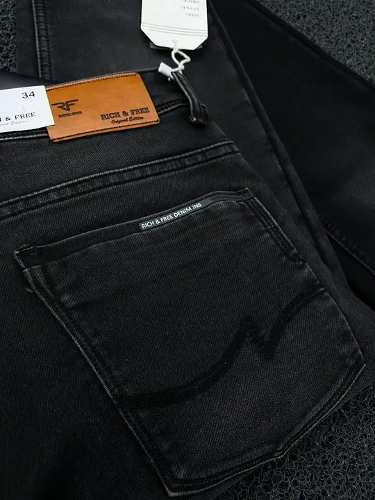 Basic black wash jeans uploaded by Rehan collection on 8/11/2023