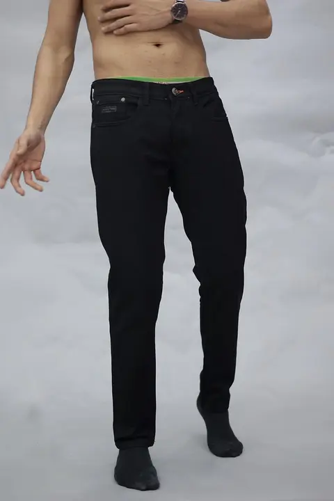 Black basic jeans uploaded by Rehan collection on 8/11/2023