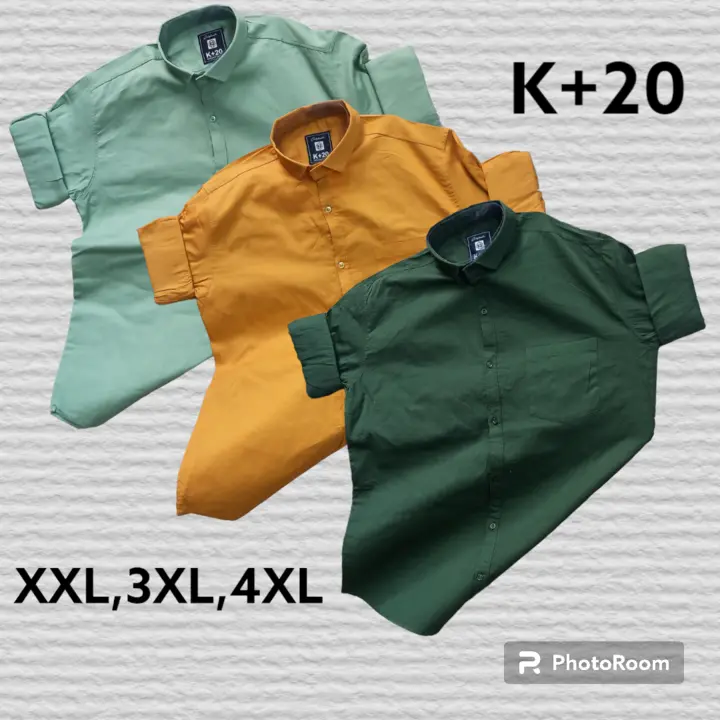 2XL,3XL,4XL mens shirts uploaded by Hasmukh creation on 8/11/2023