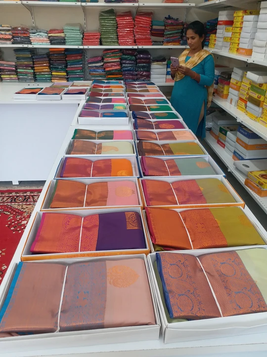Visiting card store images of Banashankari SILK and sareees 