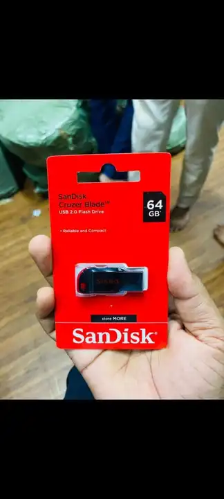 Sandisk Pendrive 64gb  uploaded by business on 8/11/2023