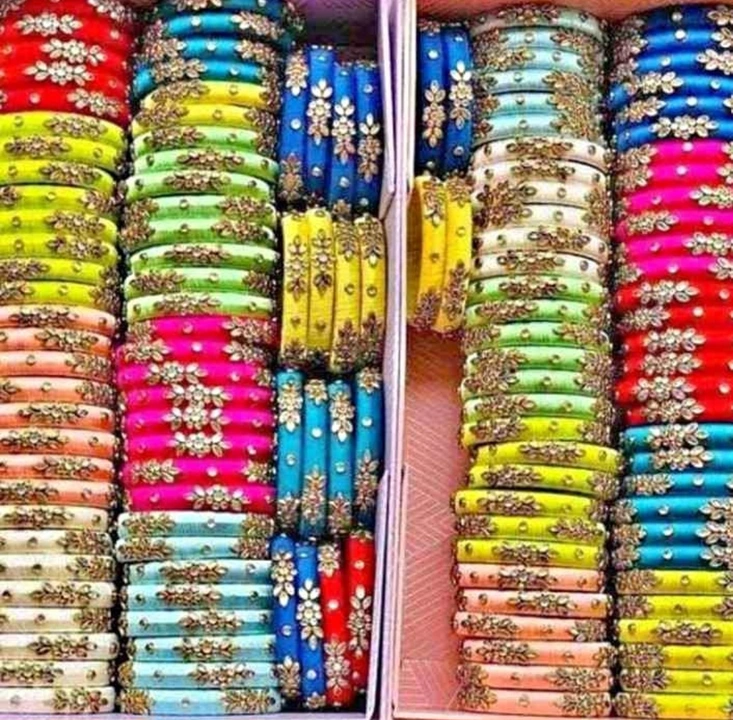 Post image Manufacturer of silk Thread Bangles
Best quality with reasonable price.
