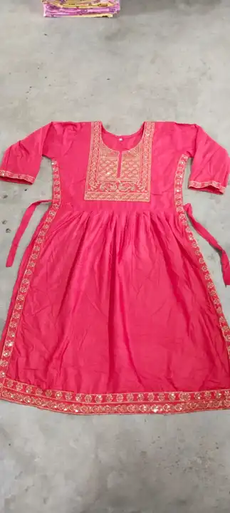 Nyra cut kurti uploaded by Sneha collection on 8/11/2023