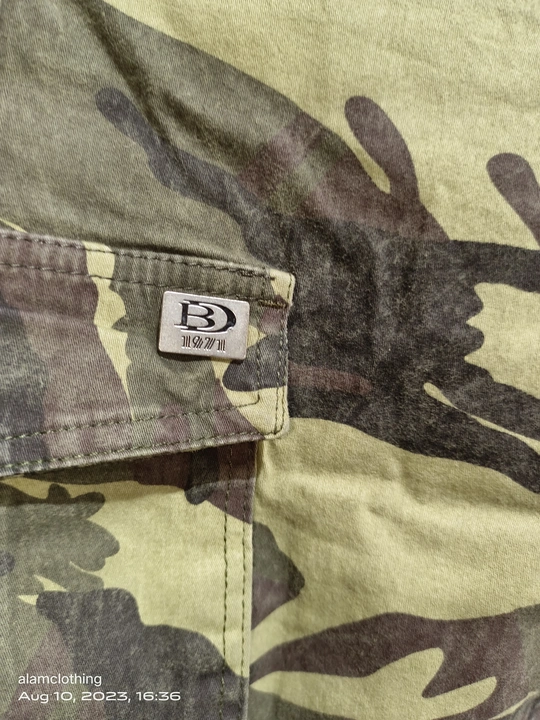 camouflage cargo heavy uploaded by alam clothing on 8/11/2023