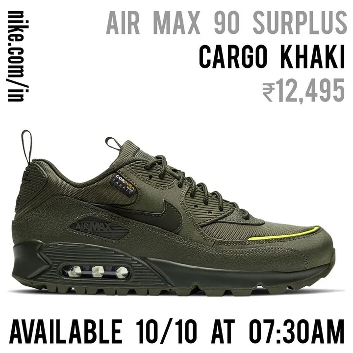Nike Air Max 90 khakhi uploaded by Brand surplus on 8/11/2023