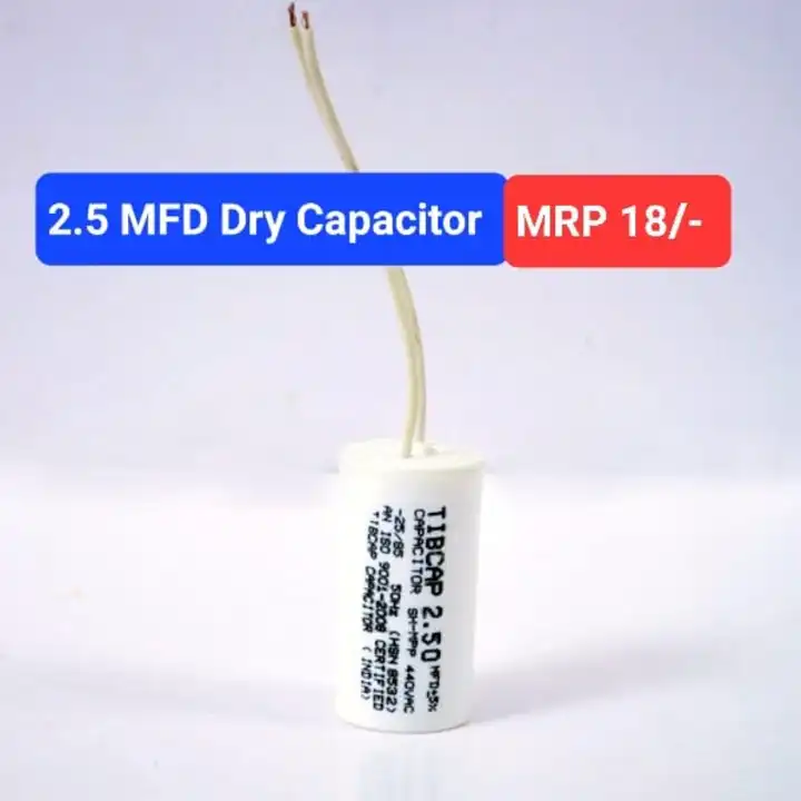 2.5 MFD Dry Capacitor  uploaded by Spare Part Wala on 8/11/2023