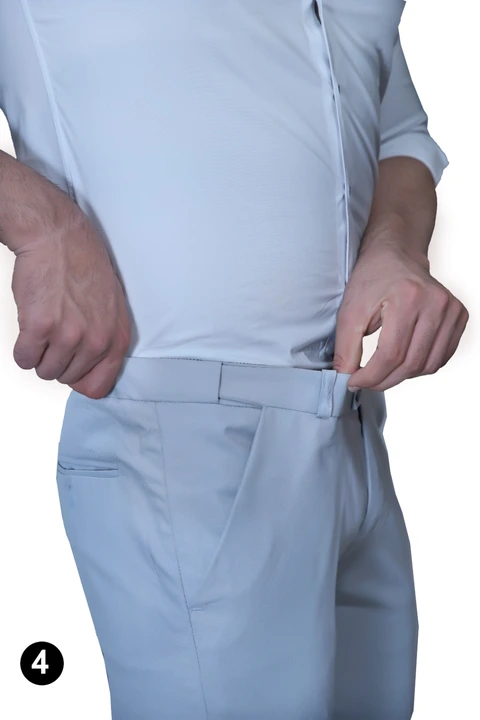 Mens Adjustable waist Formal pant  uploaded by Hare Krishna Textile on 8/11/2023