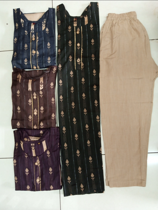 Kurti with Pant  uploaded by K. Clothing on 8/11/2023