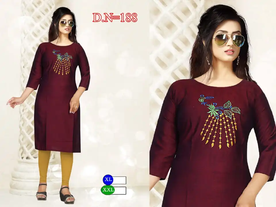 Kurti uploaded by Cotton india on 8/11/2023