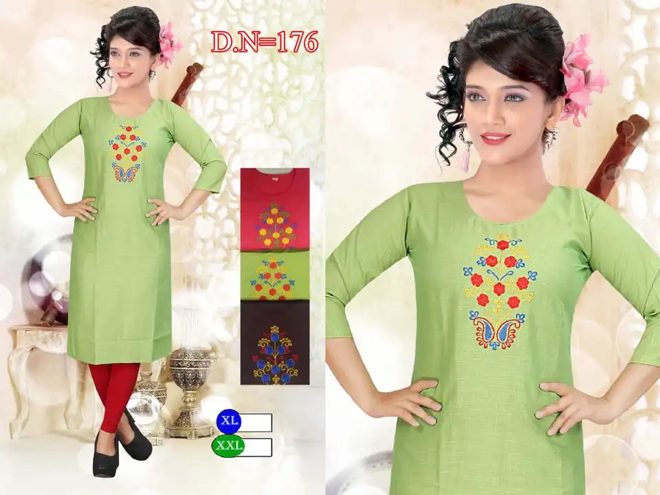 Kurti uploaded by Cotton india on 8/11/2023