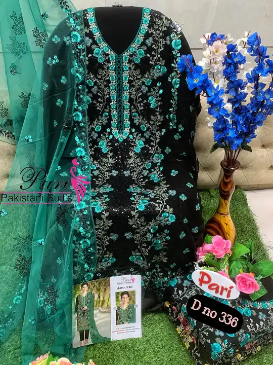 Pakistani style fancy dress  uploaded by Premier collection on 8/11/2023