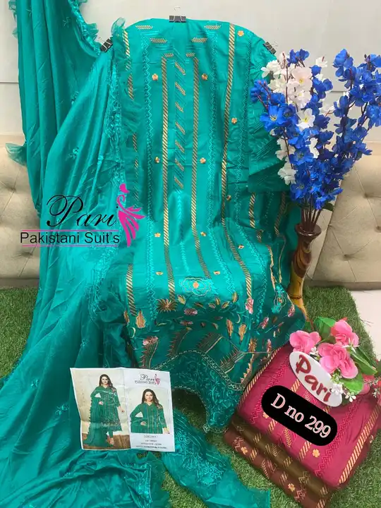 Pakistani style fancy dress  uploaded by Premier collection on 8/11/2023
