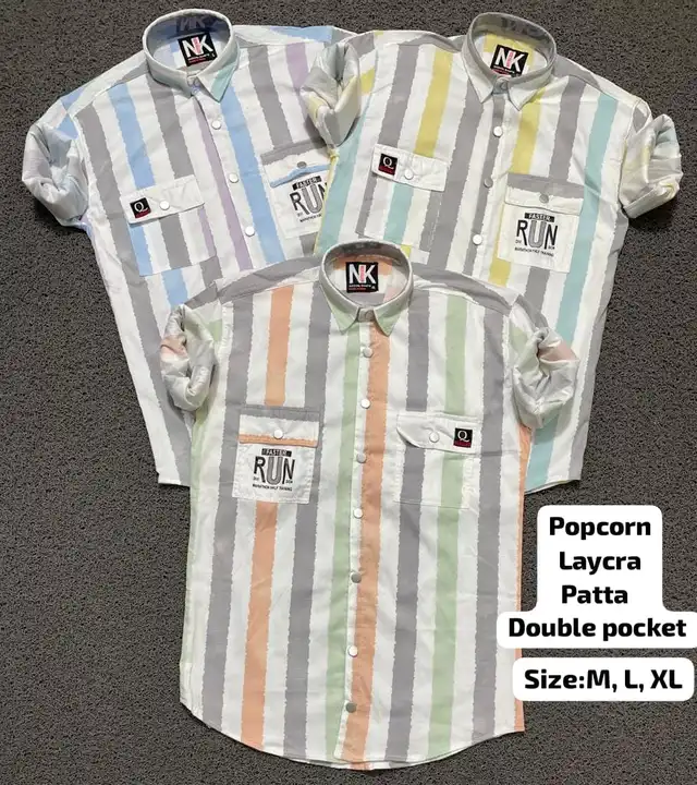 Popcorn Shirt uploaded by MARYAM GARMENTS on 8/11/2023